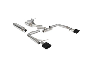 Scorpion cat-back udstødning til Seat Leon – resoneret, Daytona Ceramic, kit_top