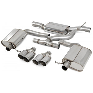 Scorpion Resonated CAT-Back System - Seat Leon - Daytona (Quad)