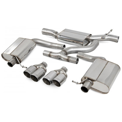 Scorpion Resonated CAT-Back System - Seat Leon - Daytona (Quad)