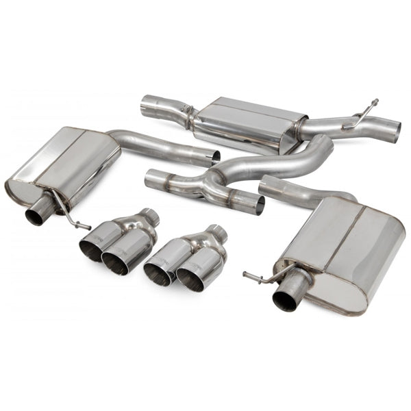 Scorpion Resonated CAT-Back System - Seat Leon - Daytona (Quad)