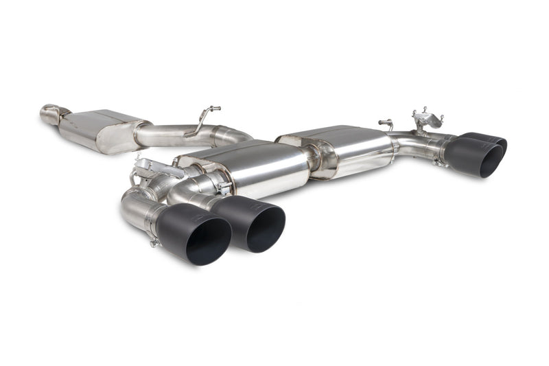 Scorpion GPF-back udstødning med ventiler – Cupra Formentor, Daytona Ceramic, set skråt bagfra