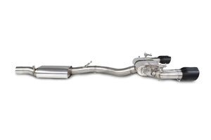 Scorpion GPF-back udstødning med ventiler – Cupra Formentor, Daytona Ceramic, set fra siden