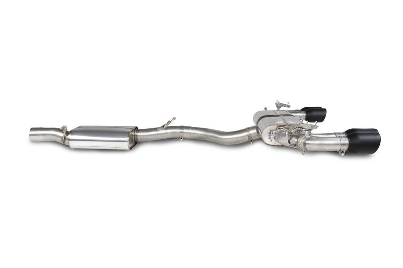 Scorpion GPF-back udstødning med ventiler – Cupra Formentor, Daytona Ceramic, set fra siden