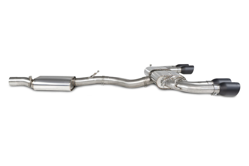 Scorpion GPF-back udstødning til Cupra Formentor – resoneret, Daytona Ceramic, set fra siden