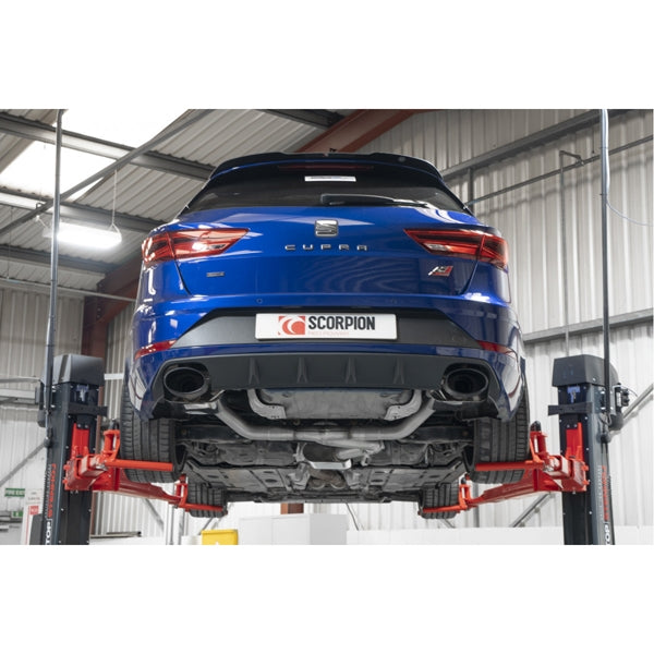 Scorpion Resonated GPF-Back System - Seat Leon - EVO R Ceramic