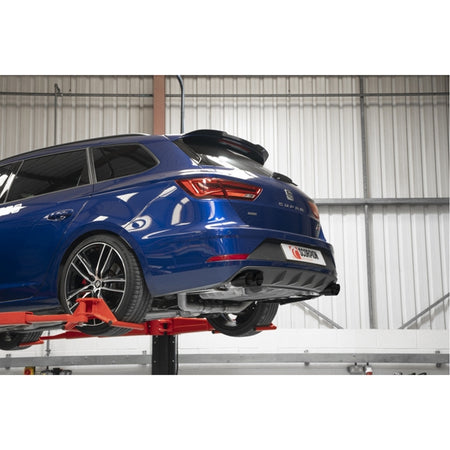 Scorpion Resonated GPF-Back System - Seat Leon - Daytona (Quad) Ceramic