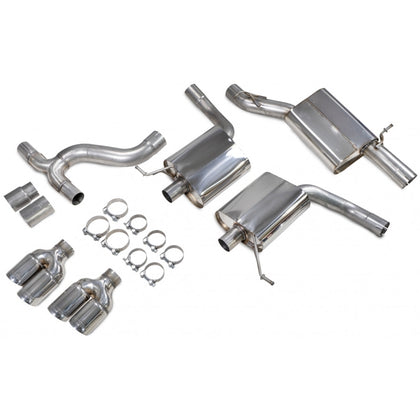 Scorpion Resonated GPF-Back System - Seat Leon - Daytona (Quad)