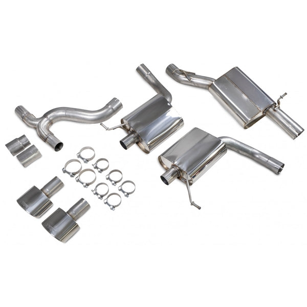 Scorpion Resonated GPF-Back System - Seat Leon - EVO R