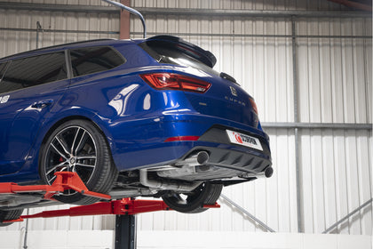 Scorpion GPF-back udstødning til Seat Leon – resoneret, EVO R, set fra siden