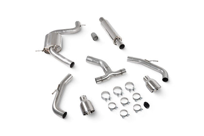 Scorpion GPF-back udstødning til CUPRA Leon 245 – resoneret, Daytona, kit_top