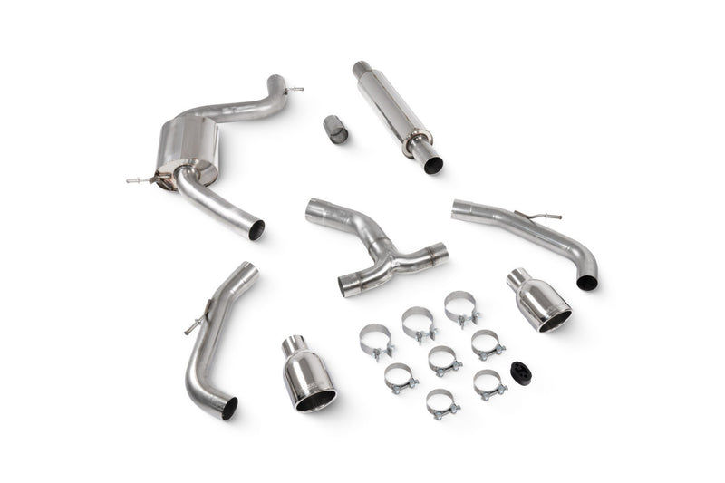 Scorpion GPF-back udstødning til CUPRA Leon 245 – resoneret, Indy, kit_top