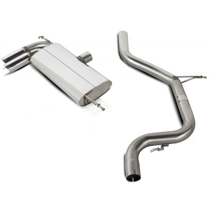 Scorpion Non-Resonated CAT-Back System - Seat Leon - Daytona (Twin)