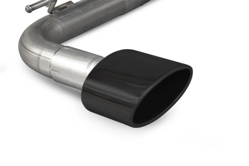 Scorpion GPF-back udstødning til Seat Leon – ikke-resoneret, EVO R Ceramic, endrør tæt på
