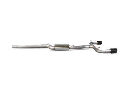 Scorpion GPF-back udstødning til Seat Leon – ikke-resoneret, EVO R Ceramic, set fra siden