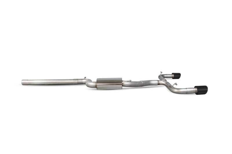 Scorpion GPF-back udstødning til Seat Leon – ikke-resoneret, EVO R Ceramic, set fra siden