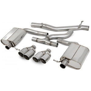 Scorpion Non-Resonated CAT-Back System - Seat Leon - Daytona (Quad)