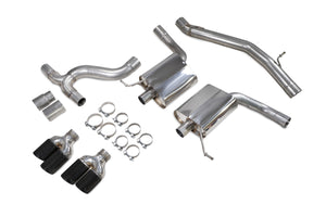 Scorpion GPF-back udstødning til Seat Leon – ikke-resoneret, Daytona Ceramic, kit_top