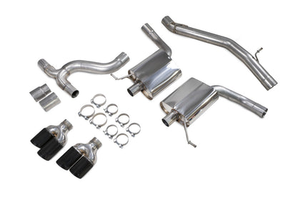 Scorpion GPF-back udstødning til Seat Leon – ikke-resoneret, Daytona Ceramic, kit_top