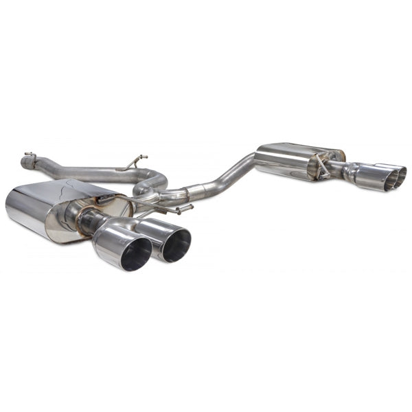 Scorpion Non-Resonated GPF-Back System - Seat Leon - Daytona (Quad)