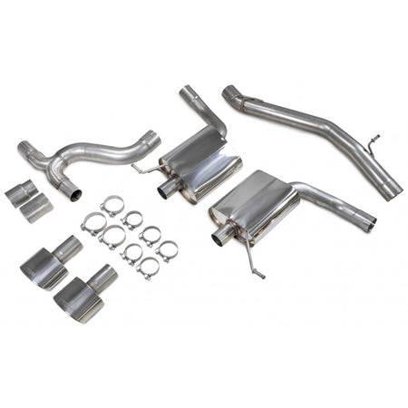 Scorpion Non-Resonated GPF-Back System - Seat Leon - EVO R