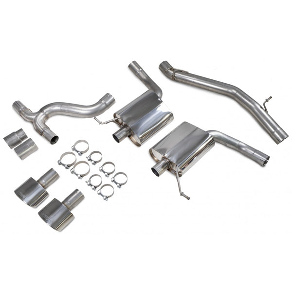 Scorpion Non-Resonated GPF-Back System - Seat Leon - EVO R