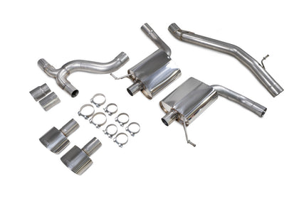 Scorpion GPF-back udstødning til Seat Leon – ikke-resoneret, EVO R, kit_top