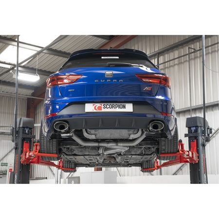 Scorpion Non-Resonated GPF-Back System - Seat Leon - EVO R