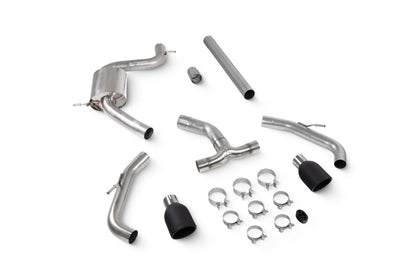 Scorpion GPF-back udstødning til CUPRA Leon 245 – ikke-resoneret, Indy Ceramic, kit_top