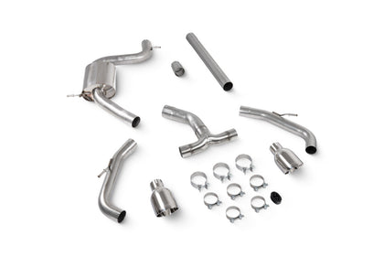 Scorpion GPF-back udstødning til CUPRA Leon 245 – ikke-resoneret, Daytona, kit_top