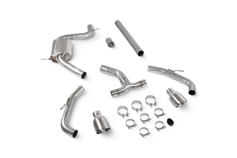 Scorpion GPF-back udstødning til CUPRA Leon 245 – ikke-resoneret, Daytona, kit_top