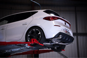 Scorpion GPF-back udstødning til CUPRA Leon 245 – ikke-resoneret, Daytona, set fra siden