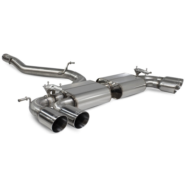 Scorpion Non-Resonated GPF-Back System With Valves CUPRA Ateca - Daytona