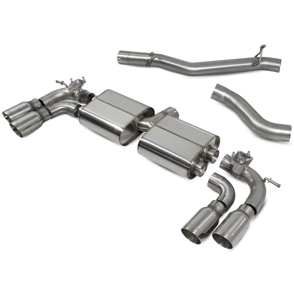 Scorpion Non-Resonated GPF-Back System With Valves CUPRA Ateca - Daytona
