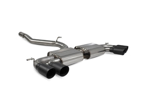 Scorpion GPF-back udstødning til CUPRA Ateca – ikke-resoneret, Daytona Ceramic, set skråt bagfra