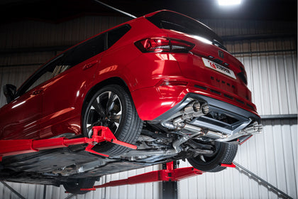 Scorpion GPF-back udstødning til CUPRA Ateca – ikke-resoneret, Daytona, set fra siden