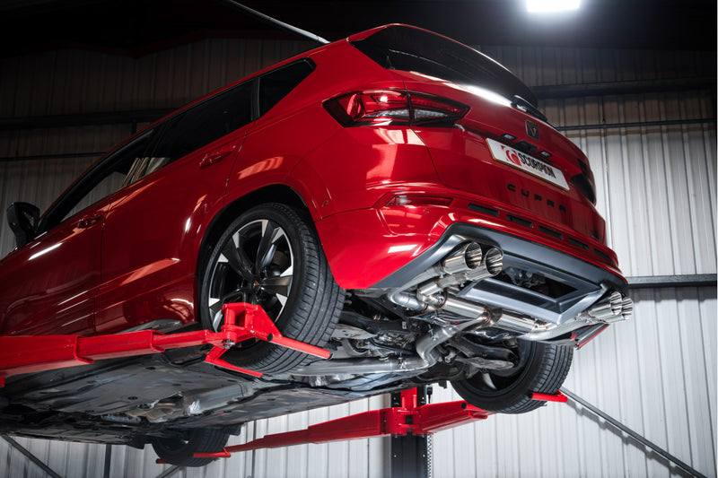 Scorpion GPF-back udstødning til CUPRA Ateca – ikke-resoneret, Daytona, set fra siden