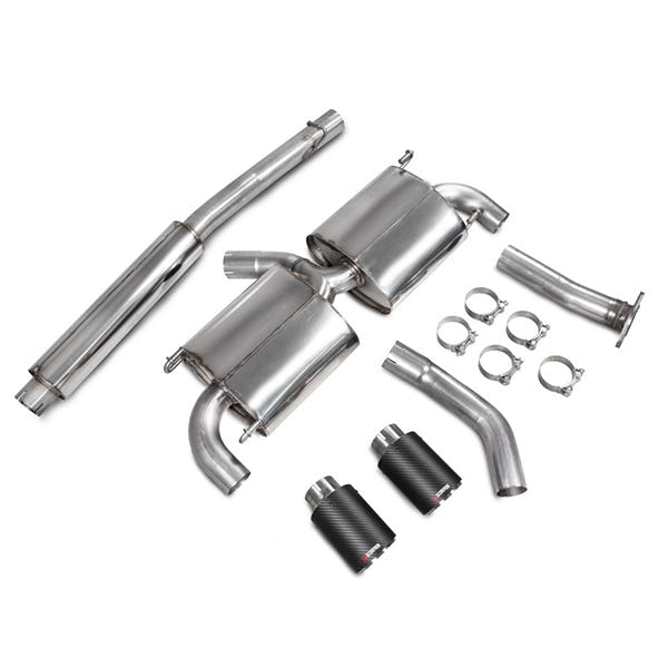 Scorpion Resonated Secondary Cat-Back System - Subaru BRZ ZC6 - Ascari