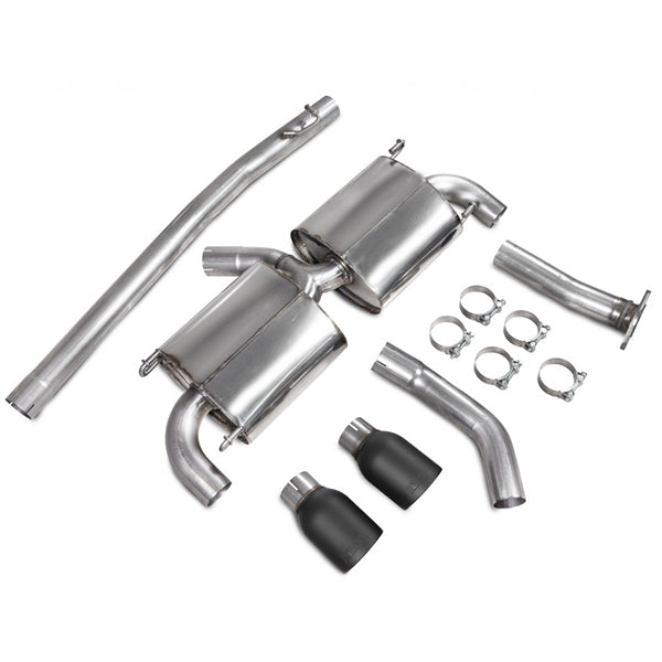 Scorpion Non-Resonated Secondary Cat-Back System - Subaru BRZ ZC6 - Daytona Ceramic