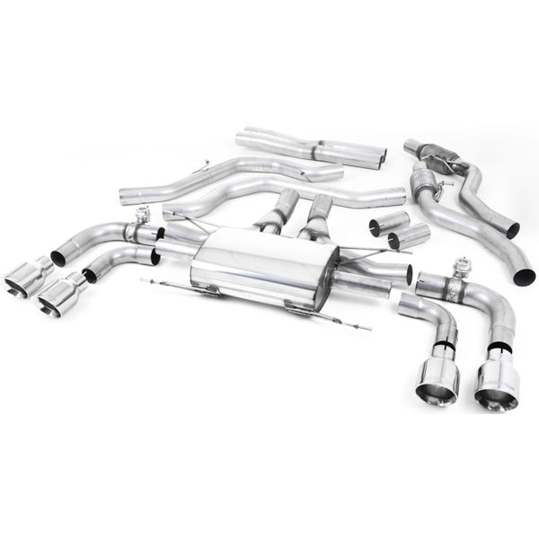Milltek Cat-back Alfa Romeo Giulia Quadrifoglio 2.9 V6 Bi-Turbo (Non OPF/GPF Models)