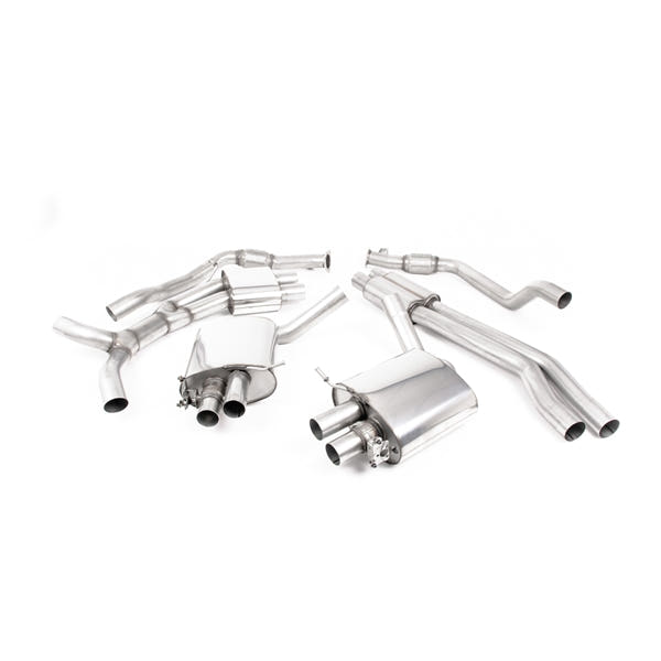 Milltek cat-back udstødning til Audi RS5 B9.5 2.9 V6 Turbo Sportback, resoneret – billede 2