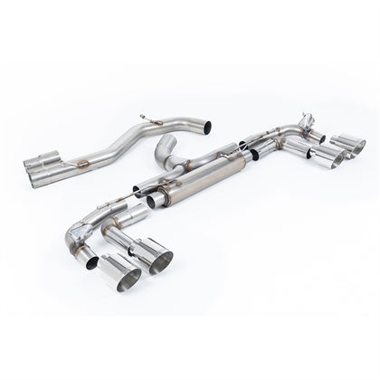Milltek Cat-Back udstødning – Audi S3 2.0 TFSI Quattro Sportback 310PS 8Y – race-version