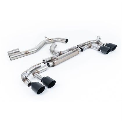 Milltek Cat-Back udstødning – Audi S3 2.0 TFSI Quattro Sportback 310PS 8Y – race-version