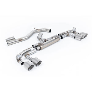 Milltek Cat-Back udstødning – Audi S3 2.0 TFSI Quattro Sportback 310PS 8Y – race-version