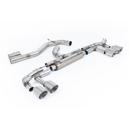 Milltek Cat-Back udstødning – Audi S3 2.0 TFSI Quattro Sportback 310PS 8Y – race-version
