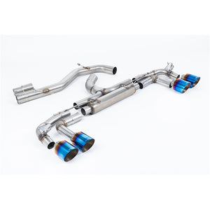 Milltek Cat-Back udstødning – Audi S3 2.0 TFSI Quattro Sportback 310PS 8Y – race-version