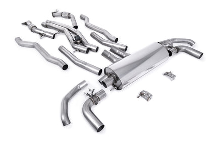 Milltek cat-back udstødning til Audi SQ7 4.0 V8 TT, ikke-resoneret