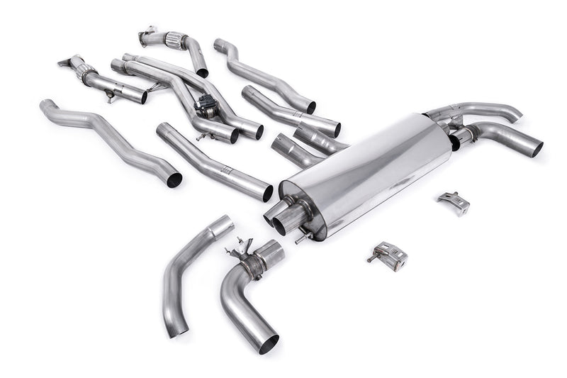 Milltek cat-back udstødning til Audi SQ7 4.0 V8 TT, ikke-resoneret