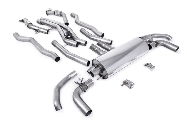 Milltek cat-back udstødning til Audi SQ7 4.0 V8 TT, ikke-resoneret