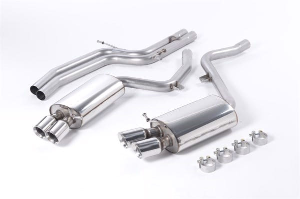 Milltek cat-back udstødning til Audi S5 4.2 V8 B8 Coupé, ikke-resoneret – billede 2