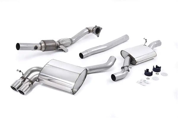 Milltek cat-back udstødning til Audi S3 2.0 T quattro Sportback 8P